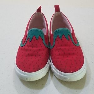 Canvas Slip-On Sneakers size 11